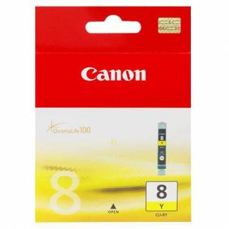 Canon CLI-8Y 0623B001 Gul Bl&aelig;kpatron, 425 sider