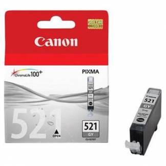 Canon CLI-521GY Gr&aring; Bl&aelig;kpatron, 500 sider