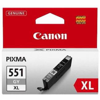 Canon CLI-551GYXL Gr&aring; Bl&aelig;kpatron, 275 sider