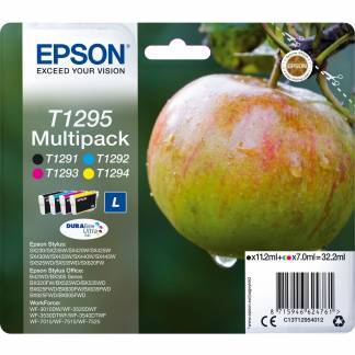 Epson T1295 C13T12954012 Multipak Bl&aelig;kpatron, 32,2 ml