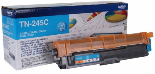 Brother TN245C Cyan Lasertoner, 2.200 sider