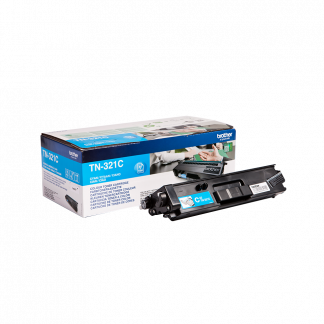 Brother TN-321C Cyan Lasertoner, 1.500 sider