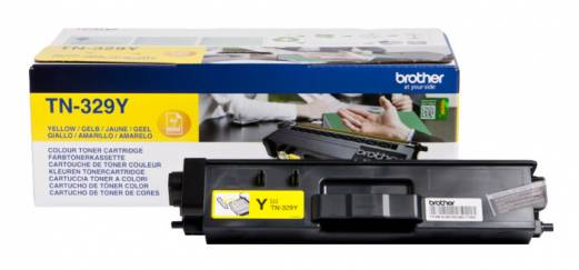 Brother TN329Y Gul Lasertoner, 6.000 sider