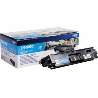 Brother TN900C Cyan Lasertoner, 6000 sider