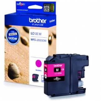 Brother LC12EM Magenta Bl&aelig;kpatron, 1.200 sider