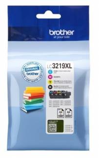 Brother LC 3219XL Value Pack Sort Gul Cyan Magenta Blæk