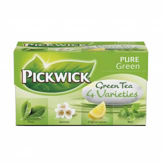 Pickwick Green Tea Variation boks 20 breve 