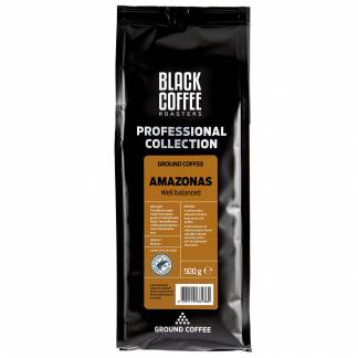 Black Coffee Roasters Amazonas formalet kaffe 500g 
