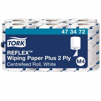 Håndklæderulle Tork Reflex Plus Hvid M4 - 473472
