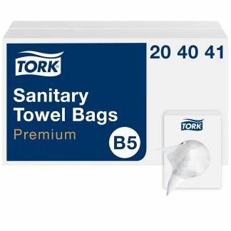 Tork 204041 Madame B5 hygiejnepose 1L hvid 25stk 