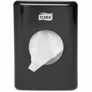 Tork 566008 dispenser til hygiejneposer B5 sort 