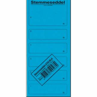 Ferco 4705 stemmeseddel 