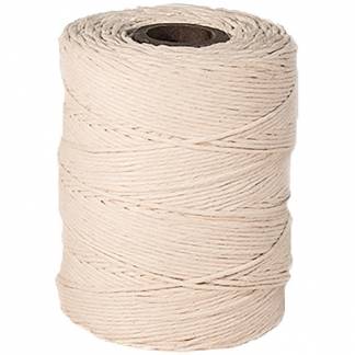 Bomuldsgarn 2/6 250 g 1,2 mm x 225 m hvid 