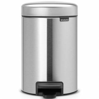 Brabantia NewIcon pedalspand 3L Matt Steel 