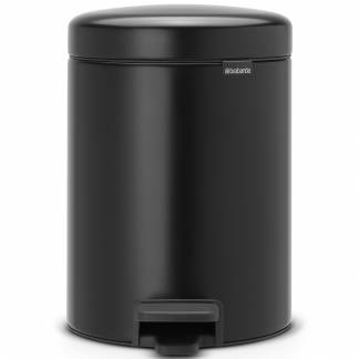 Brabantia NewIcon pedalspand 5L Matt Black 