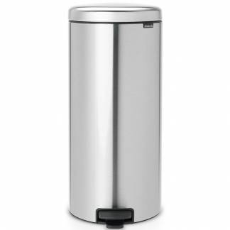 Brabantia NewIcon pedalspand Fingerprint Proof 30L Matt Steel 