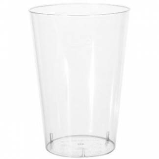 Plastglas 25cl klar 25stk