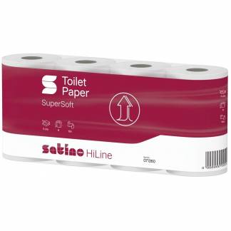 Satino HiLine toiletpapir MT1 3-lags 9,4cmx18m 64rl