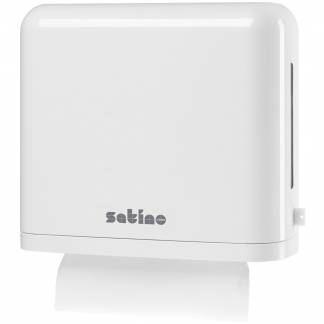 Satino Interfold Small håndklædeark-dispenser hvid 