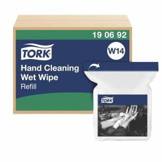 Tork 190692 Wet Wipes t/hænder W14 refill 