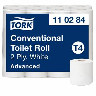 Tork 110284 Advanced T4 2lags toiletpapir 24 ruller 