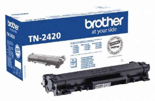 Brother TN-2420 Sort Lasertoner, 3.000 sider 