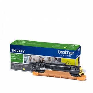 Brother TN247Y Gul Lasertoner, 2.300 sider 