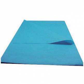 Silkepapir 75x50cm 14g turkis 24ark