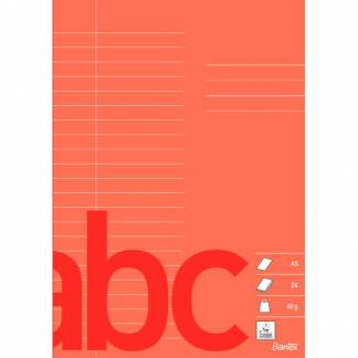 Bantex skoleh&aelig;fte A5 22 linjer