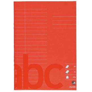 Bantex skolehæfte A5 22 linjer 