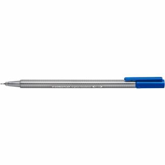Staedtler Triplus fiberpen bl&aring;