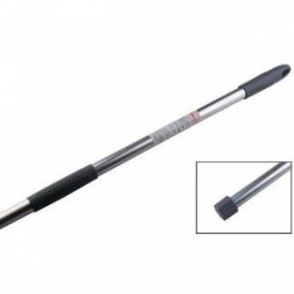 Skaft med gevind 140cm aluminium 