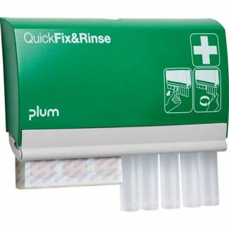 Plum QuickFix&Rinse Dispenser inkl. plastre og ampuller