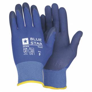 BlueStar Touch montagehandsker STR. 11 blå/sort 
