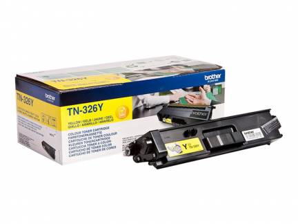 Brother TN326Y Yellow toner 3.500 sider