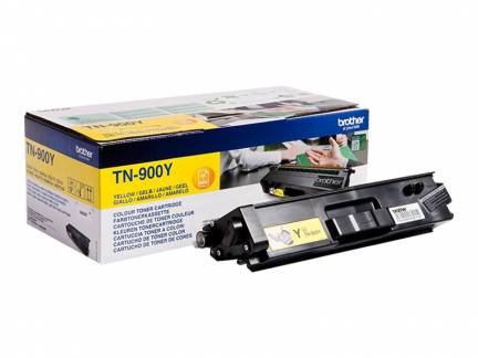 Brother TN900Y Yellow toner 6.000 sider