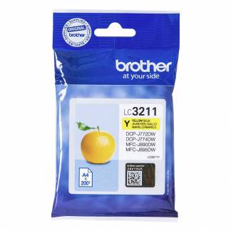 BROTHER Yellow ink cartridge 200 pages