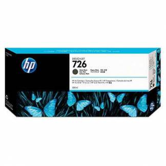 HP 726 CH575A Mat Sort Bl&aelig;kpatron, 330 ml