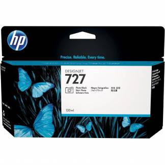 HP 727 B3P23A Foto Sort Bl&aelig;kpatron, 130 ml
