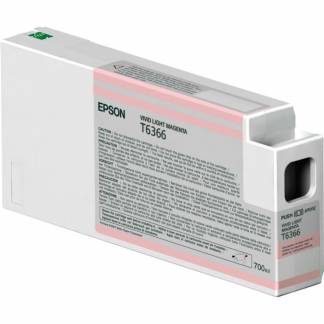 Epson T6366 C13T636600 Lys Magenta Blækpatron, 700 ml 