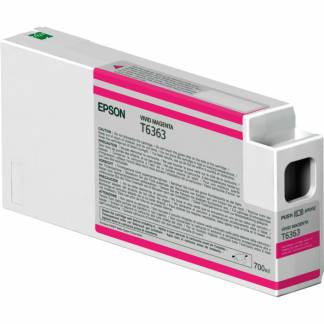 Epson T6363 C13T636300 Magenta Blækpatron, 700 ml 