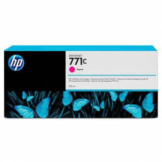 HP 771C B6Y09A Magenta Bl&aelig;kpatron, 775 ml