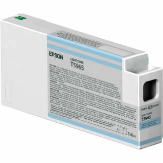 Epson C13T596500 Lys Cyan Blækpatron, 350 ml 