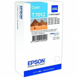 Epson Blæk C13T70124010 Cyan 