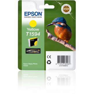 Epson T1594 C13T15944010 Gul Blækpatron, 17 ml 