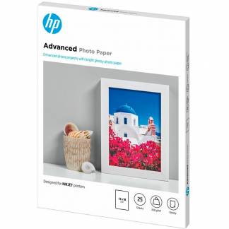 HP Advanced 13x18cm fotopapir glossy 25ark 