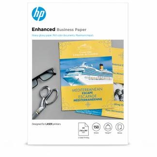 HP Professional Glossy A4 laserpapir 150g hvid 150ark 