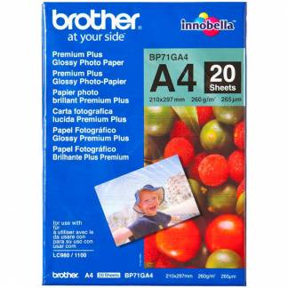 Brother BP-71GA4 fotopapir A4 20 ark 