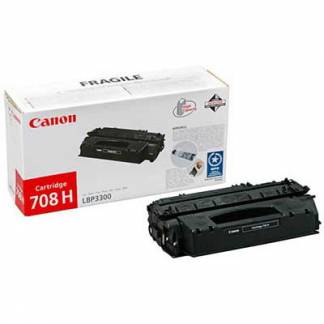 Canon 708H 0917B002AA Sort Lasertoner, 6.000 sider