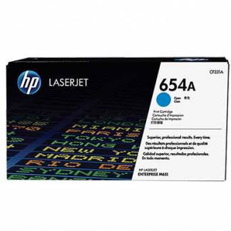 HP 654A CF331A Cyan Lasertoner, 15.000 sider